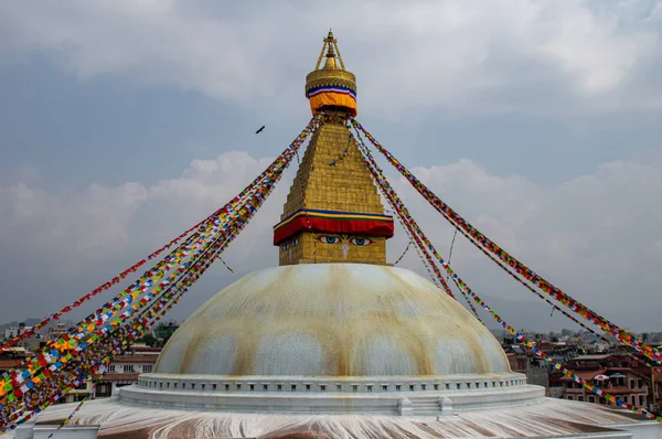 Boudhanath Stupa Nepal. DNG — Zdjęcie stockowe