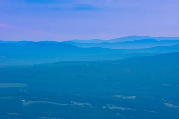 Rolling Hills de Vermont — Foto de Stock