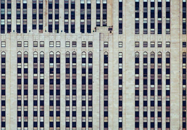 Filmszerű felhőkarcoló Windows — Stock Fotó