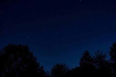 yıldızlı gökyüzü arka plan