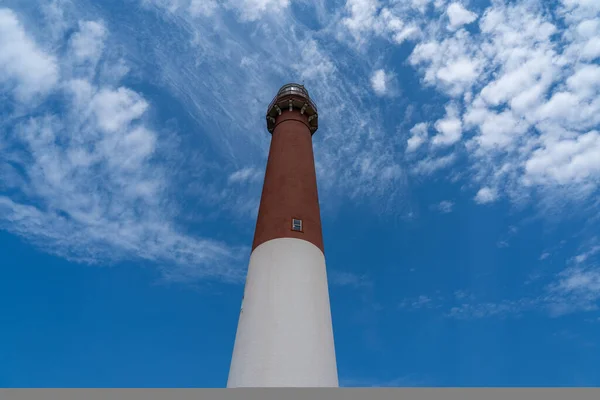 Den Vackra Arkitekturen Barnegat Fyr — Stockfoto