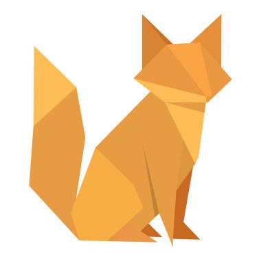 Geometrik tilki tasarımı, modern origami tarzı hayvan tasarımı markalaşma, web siteleri veya sosyal medya için mükemmeldir, yaratıcılık ve kapris katar. Çocuklar için Origami kavramı