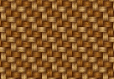Tahta çizgili dokulu arka plan, hasır desen, sepet örgüsü deseni, Dikişsiz desen arka plan.