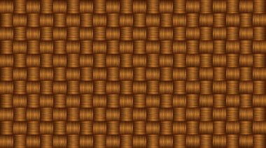 Kusursuz bambu elyafı örülmüş arka plan.