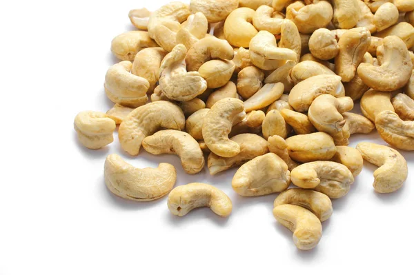 Cashew Nut Isolated White — Stock Photo, Image