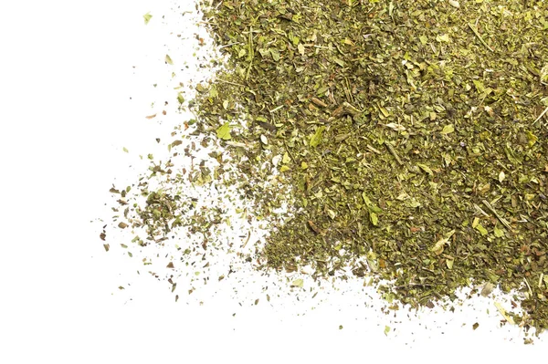 Zemin nane yığın üzerinde beyaz izole