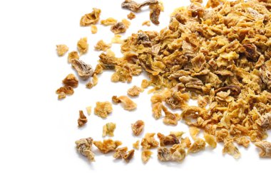 Kurutulmuş lahana, izole üzerinde beyaz kesme