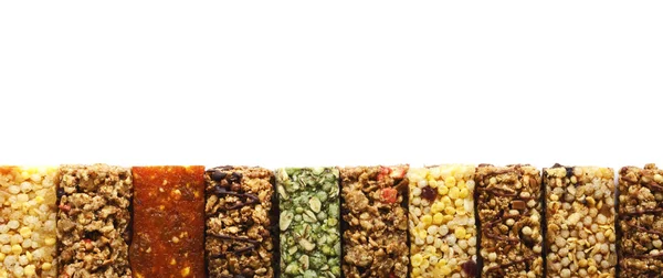 Muesli Fundo Panorama Banner — Fotografia de Stock