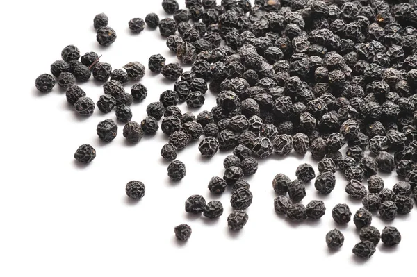 Kuş kiraz beyaz izole kurutulmuş.