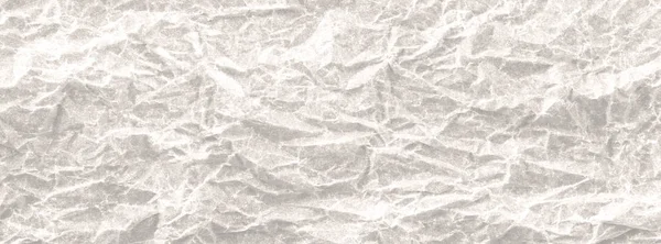 Baggrund Hvid Krøllet Papir Panorama Udsigt Fra Oven - Stock-foto
