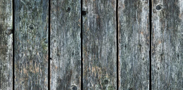 Panorama Old Wood Texture Cracks Knots Vertical Boards Big Size — Stock Photo, Image