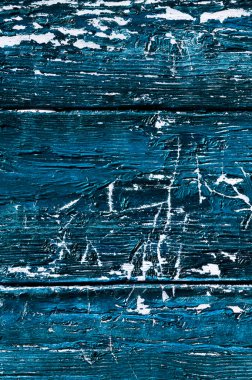 Boya soyan mavi eski tahtaların dokusu.