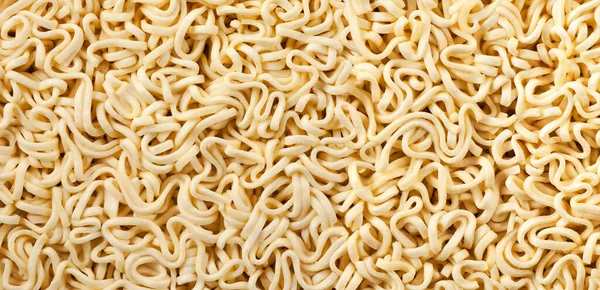 Background Texture Instant Noodles Panorama — Stock Photo, Image
