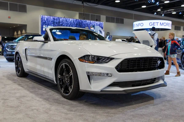 Vancouver, Kanada - 2019 március: Ford Mustang California Special, 2019 Vancouver Auto show hozott — Stock Fotó