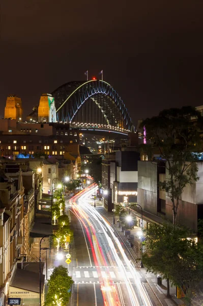 Sydney, Australia - Circa 2019: Γέφυρα του λιμανιού του Σίδνεϊ — Φωτογραφία Αρχείου