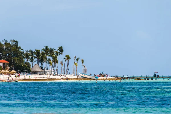 Fotos Von Den Stränden Des Bavaro Punta Cana Dominikanische Republik — Stockfoto