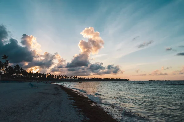 Foto Spiagge Bavaro Punta Cana Repubblica Dominicana — Foto Stock