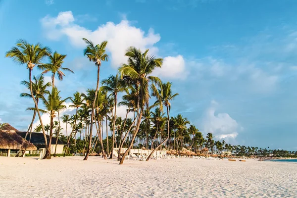 Zdjęcie Plaży Bavaro Regionie Punta Cana Dominican Republic — Zdjęcie stockowe