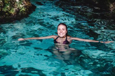 Hoyo Azul Punta Cana, Dominik Cumhuriyeti için kız fotoğrafı