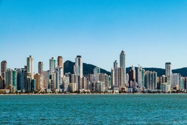 Santa Catarina, Brezilya için Balneario Camboriu Skyline fotoğrafı