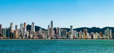 Santa Catarina, Brezilya için Balneario Camboriu Skyline fotoğrafı