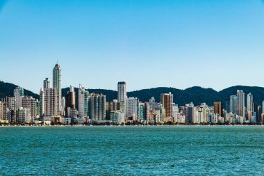Santa Catarina, Brezilya için Balneario Camboriu Skyline fotoğrafı