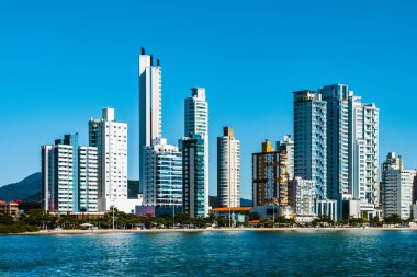Santa Catarina, Brezilya için Balneario Camboriu Skyline fotoğrafı