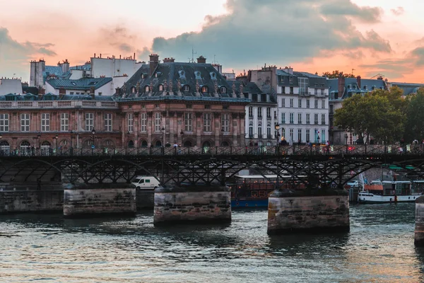 Puesta Sol París Francia Europa — Foto de Stock