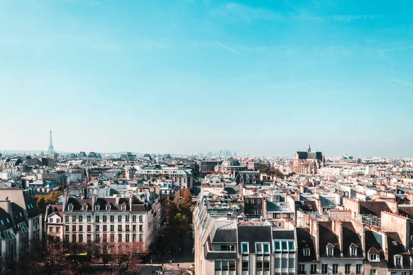 Edifícios Parisienses Coloridos Paris França — Fotografia de Stock