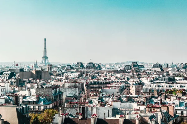 Coloridos Edificios Parisinos París Francia — Foto de Stock