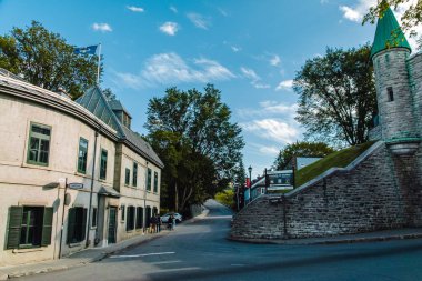 Eski Quebec Şehri, Quebec, Kanada 'da mimarlık
