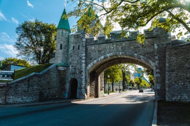 Eski Quebec Şehri, Quebec, Kanada 'da mimarlık