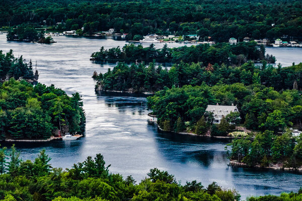 Thousand Islands in Ontario, Canada