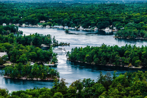 Thousand Islands in Ontario, Canada