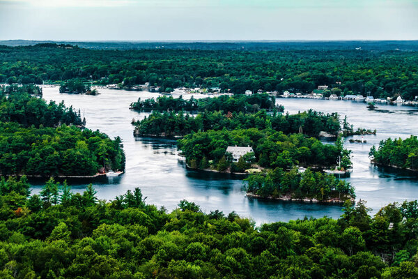 Thousand Islands in Ontario, Canada