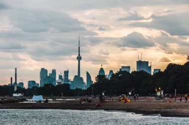 Toronto, Ontario, Kanada 'da Skyline