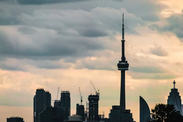 Skyline Toronto Ontário Canadá — Fotografia de Stock