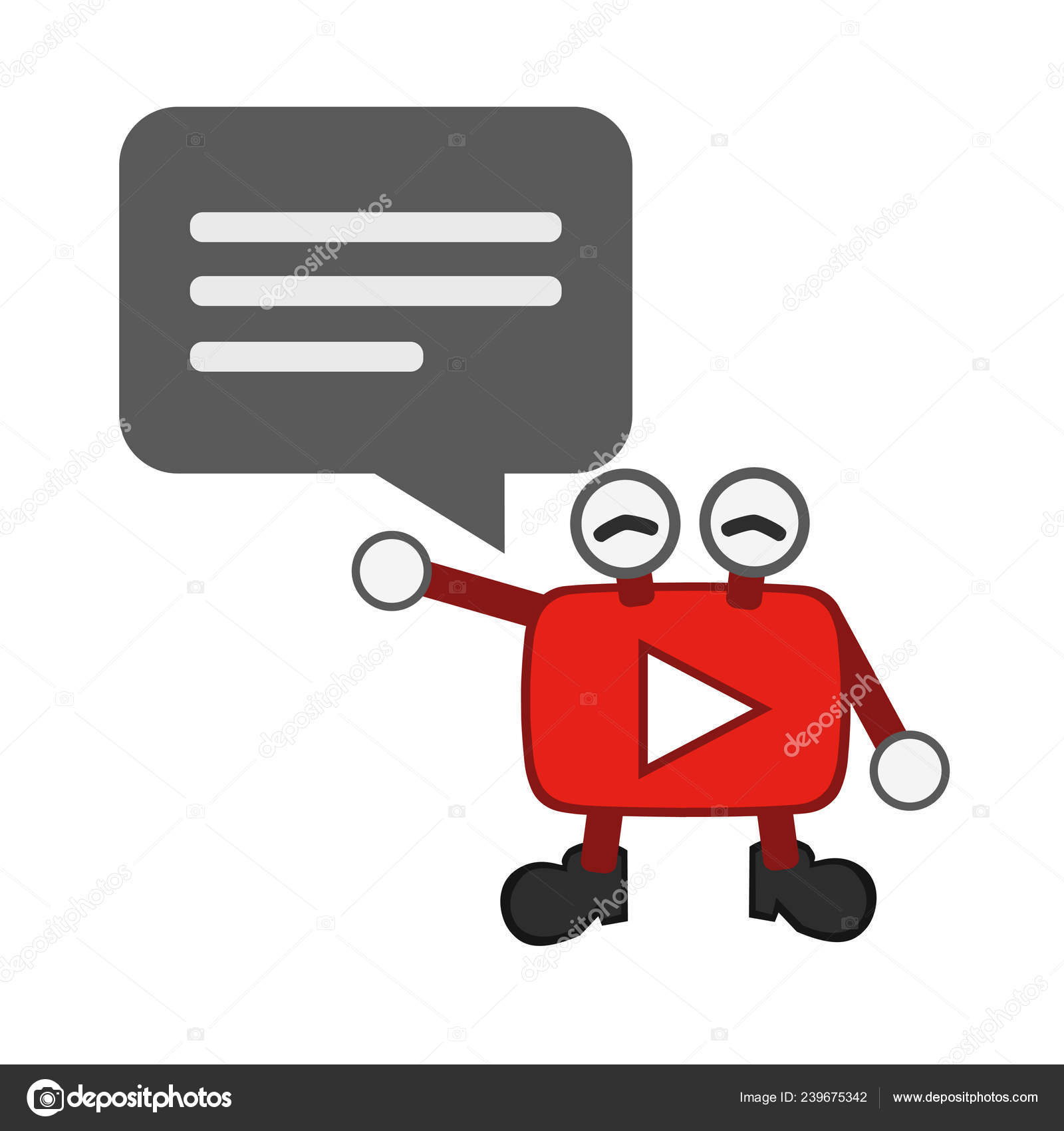 Funny Youtube Cartoon Youtube Channel Remind Your Viewers Stock Vector Image by ©Ramades #239675342 Funny Youtube Cartoon Youtube Channel Remind Your Viewers Stock Vector Image by ©Ramades #239675342