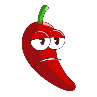 Karikatür şirin sebze vektör herkes, taze ve sağlıklı gıda için.