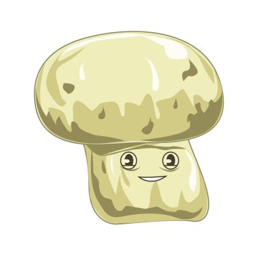 Karikatür şirin sebze vektör herkes, taze ve sağlıklı gıda için.