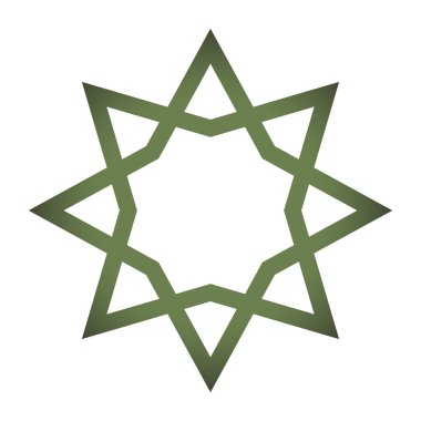 İslami Geometrik Desen Mimarlık Müslüman, İslami davet ilham verici yeni geometrik İslami desen Müslüman arka plan görüntüsü.