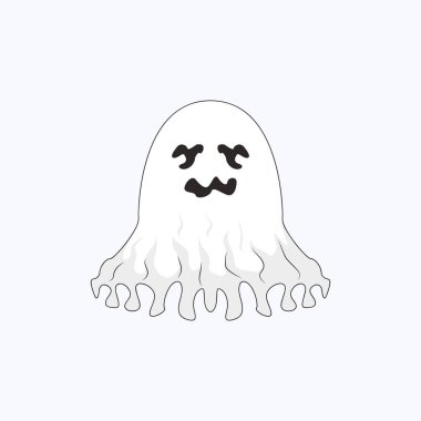 Beyaz Hayalet Çizgi Karakteri, Komik Hayalet, Korkunç, Uçan