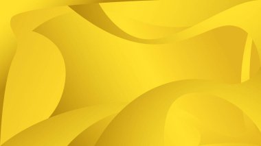 Çizgi ve Şekillerin Birleştirilmesiyle Sarı Arkaplan