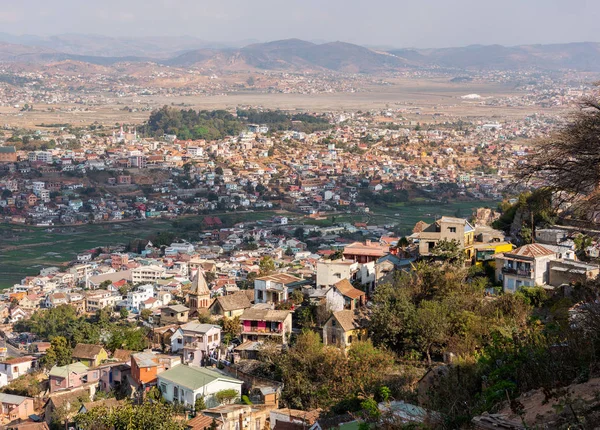 Antananarivo Capitale Del Madagascar Tanarivo Una Città Milioni Ciascariani Che — Foto Stock