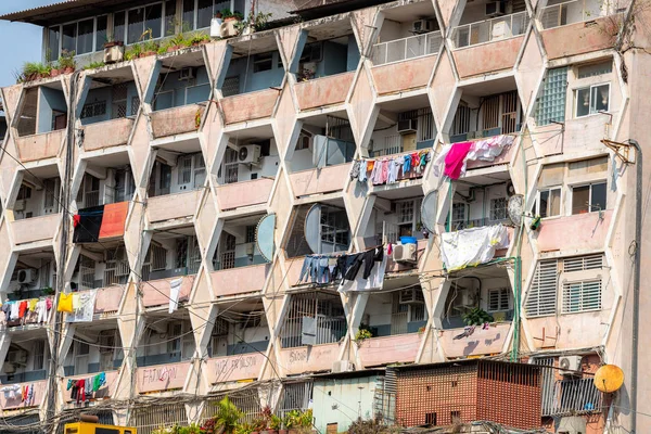 Luanda Angola City View Slums High Rise Buildings Capital City — Stock Photo, Image