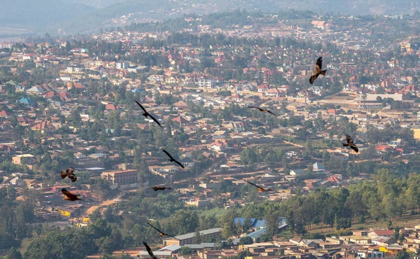 Kigali Capitale Del Ruanda Africa Orientale Veduta Del Paesaggio Urbano — Foto Stock
