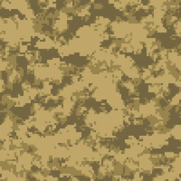 Digitala Kamouflagemönster Sömlös Camo Textur Abstrakta Pixelated Militär Stil Bakgrund — Stock vektor