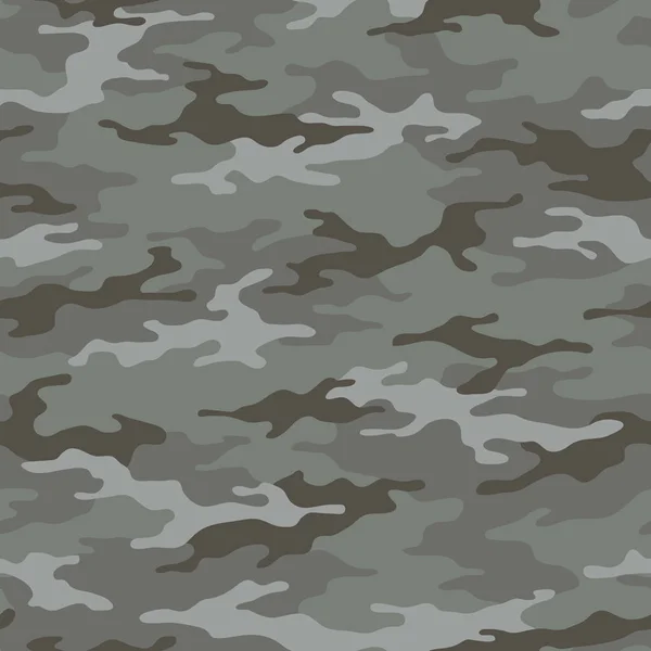 Nahtloses Tarnmuster Khaki Textur Vektorillustration Camo Print Hintergrund Abstrakter Militärischer — Stockvektor