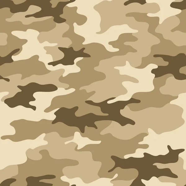 Seamless Camouflage Pattern Khaki Texture Vector Illustration Camo ...