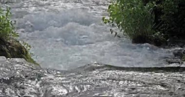 Rog Şelalesi, Roski Tokadı, Krka Doğal Parkı, Hırvatistan 'ın Damaltia kentinde Sibenik yakınlarında 